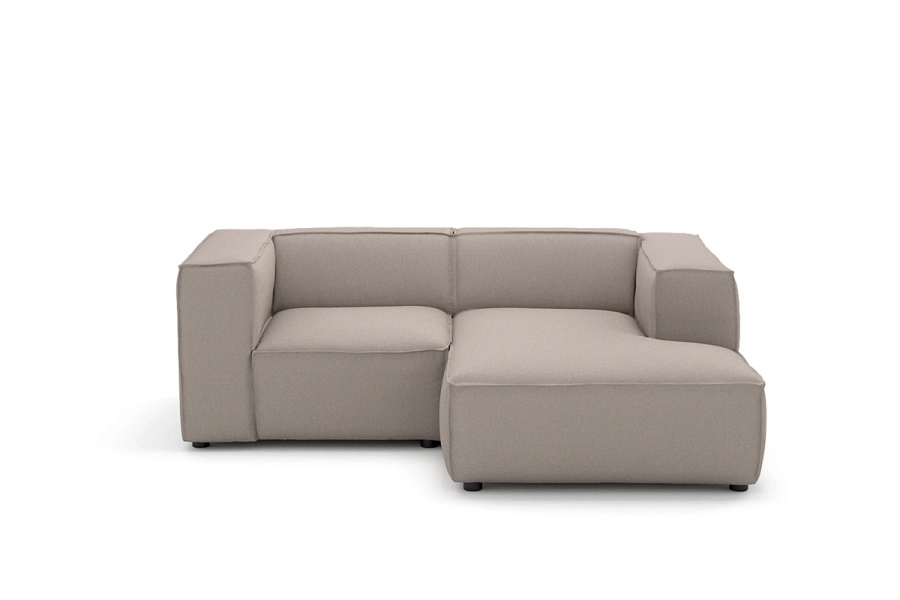 Model MODULARIS WB (wysoki bok) - Modularis WB sofa 1,5 osobowa + longchair prawy